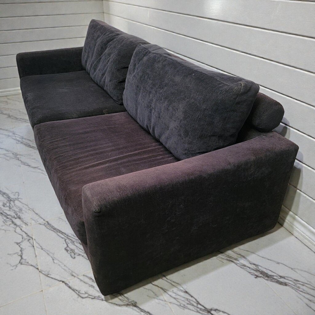 7950 Contemporary Black Corduroy Down #Sofa