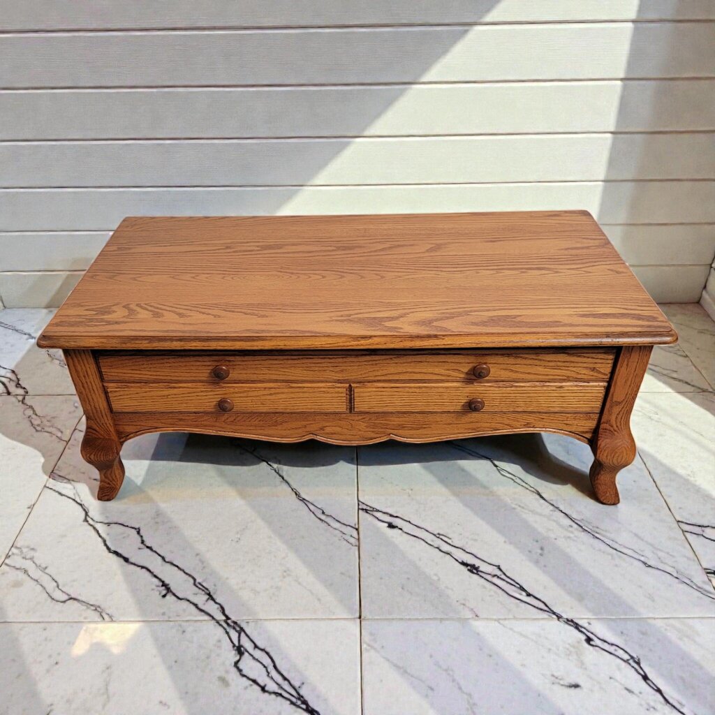 7975 Golden Oak Storage Coffee Table