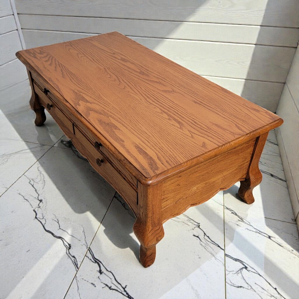 7975 Golden Oak Storage Coffee Table