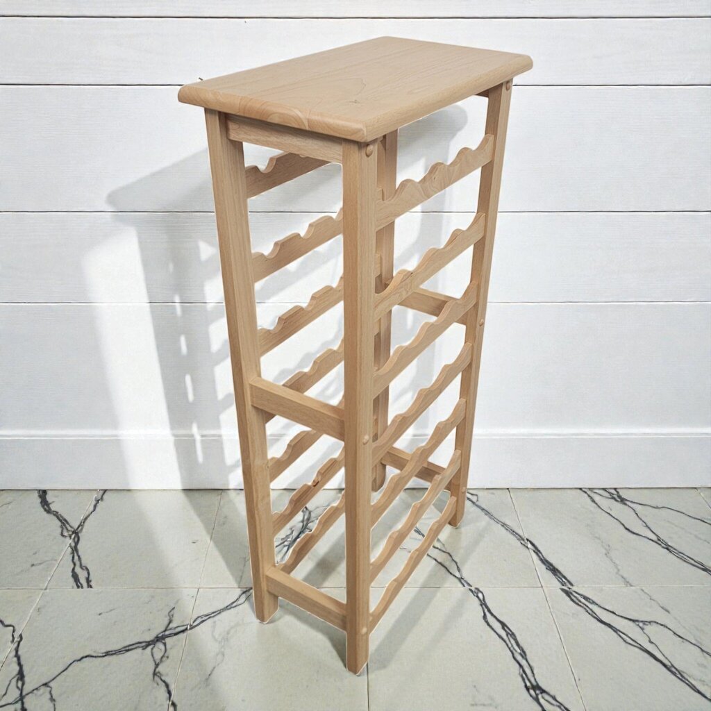 7981 Natural Wood Wine #Rack ~ FURNITURE