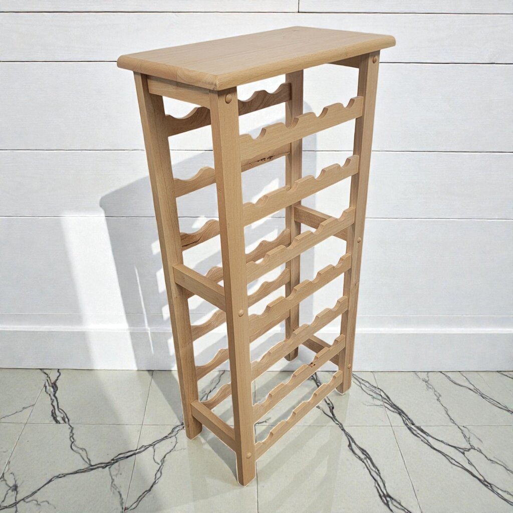 7981 Natural Wood Wine #Rack ~ FURNITURE