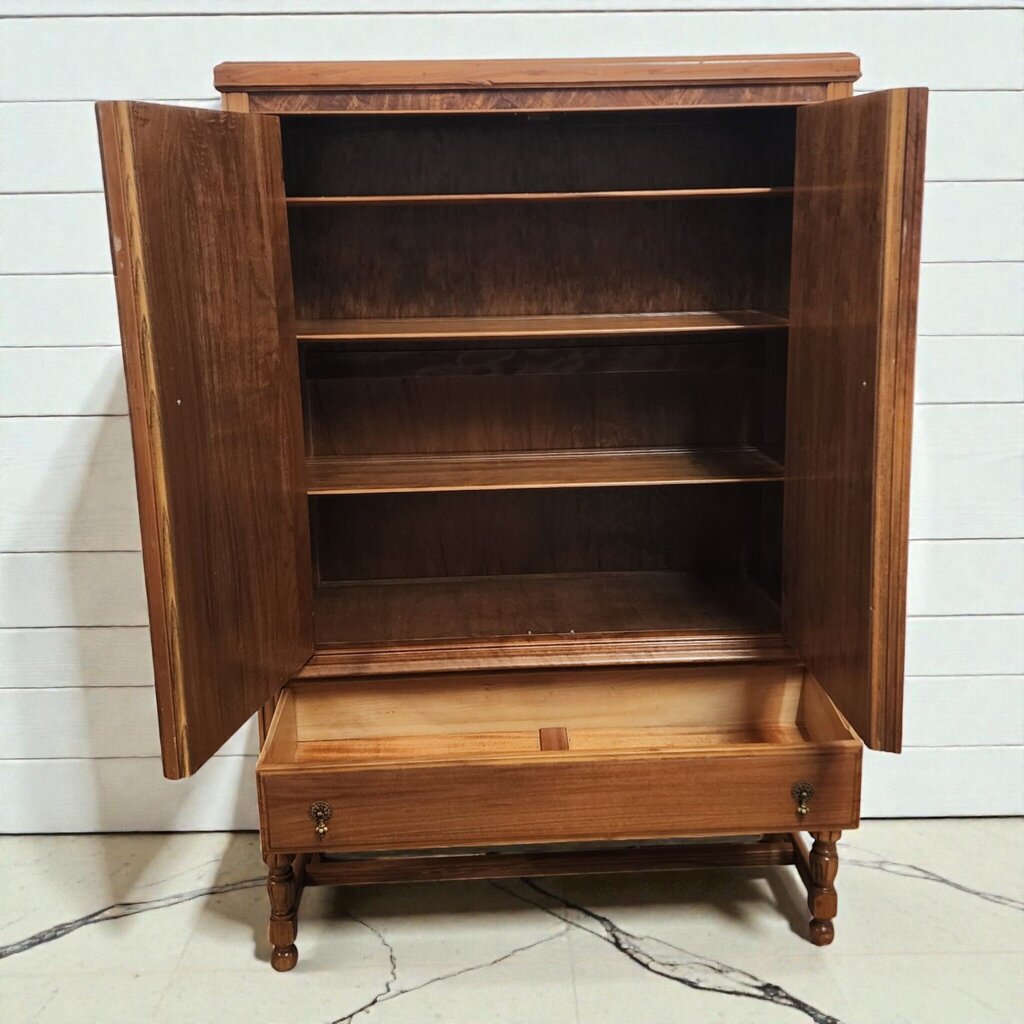 7986 Mid-20th Century Jacobean Revival #Chifforobe