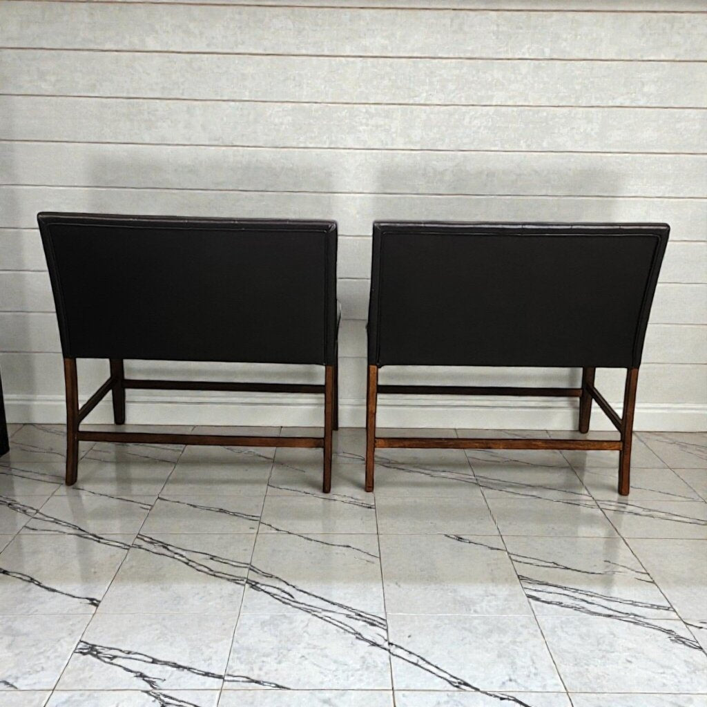 8022-8023 Mid-Century Modern Style Tufted Counter-Height #Bench ~ FURNITURE