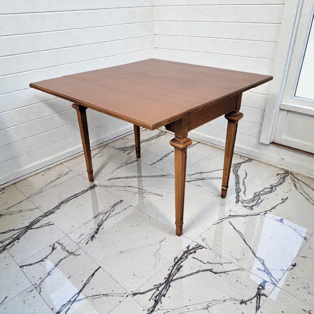 8046 Regal Furniture Mid-Century American Traditional Extension Dining #Table with 4 Chairs