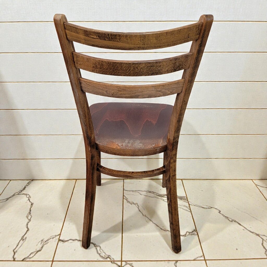 8053 Vintage Bentwood Slat- Back Side #Chair