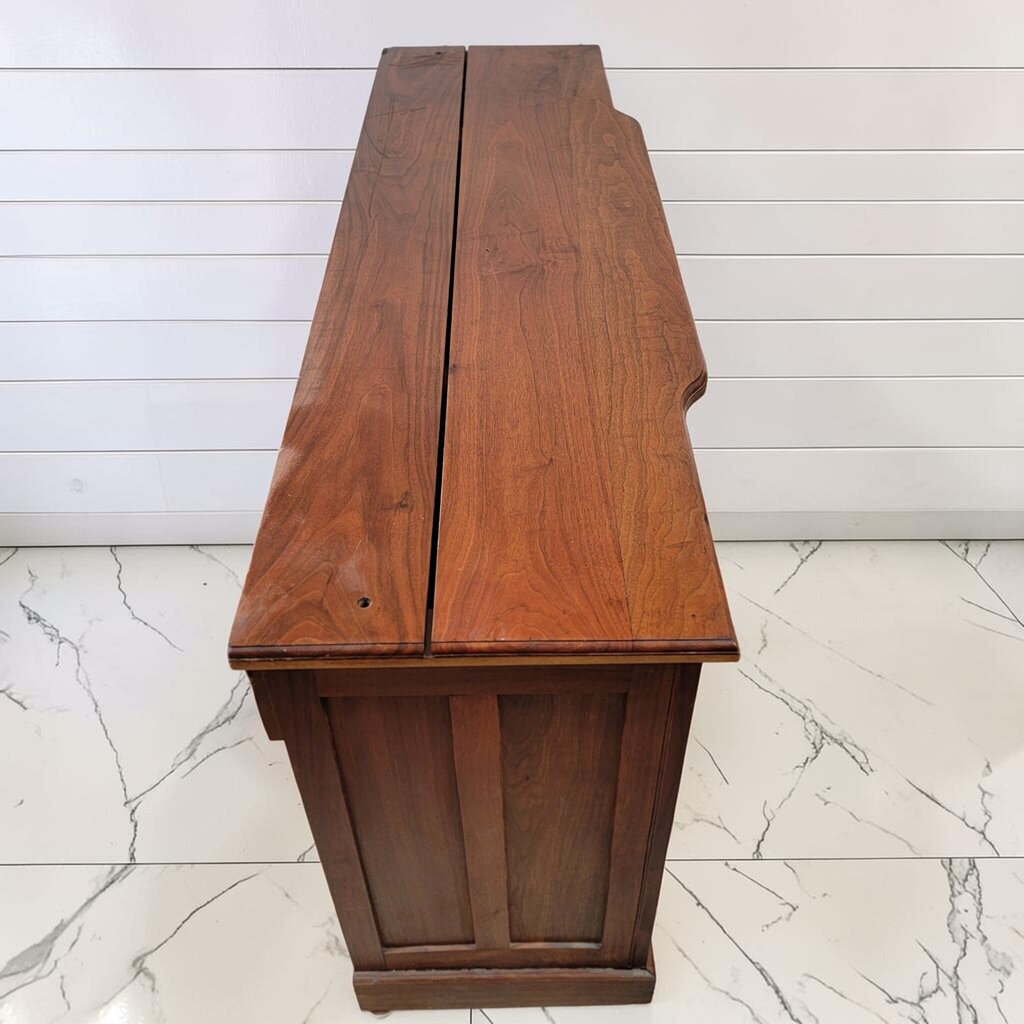 8074 Renaissance Revival Carved Burl Walnut #Sideboard