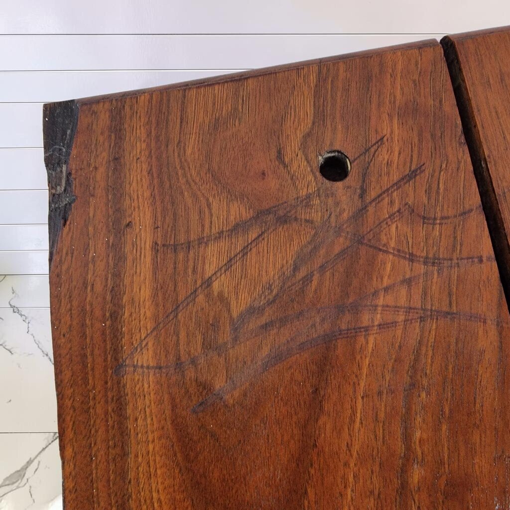 8074 Renaissance Revival Carved Burl Walnut #Sideboard