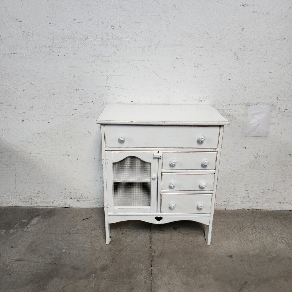 8084 Shabby White #Cupboard