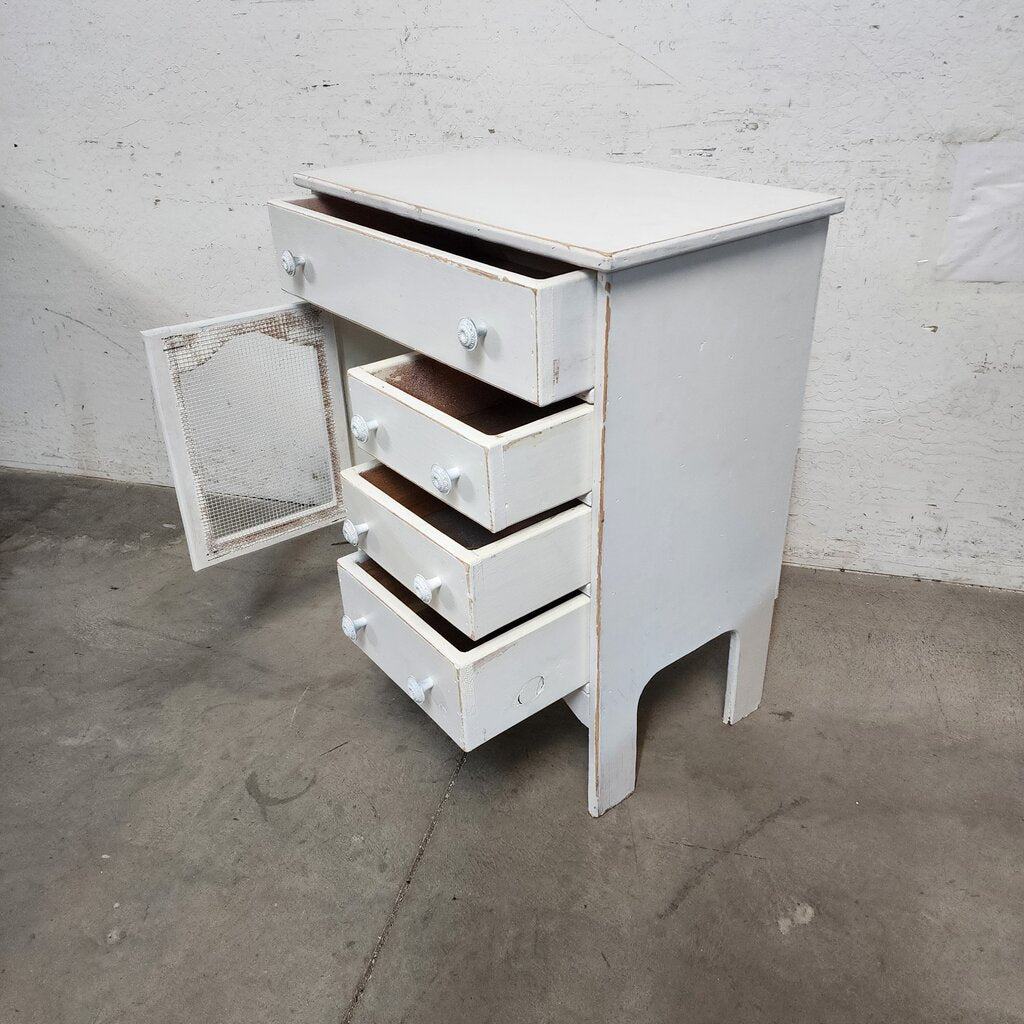 8084 Shabby White #Cupboard