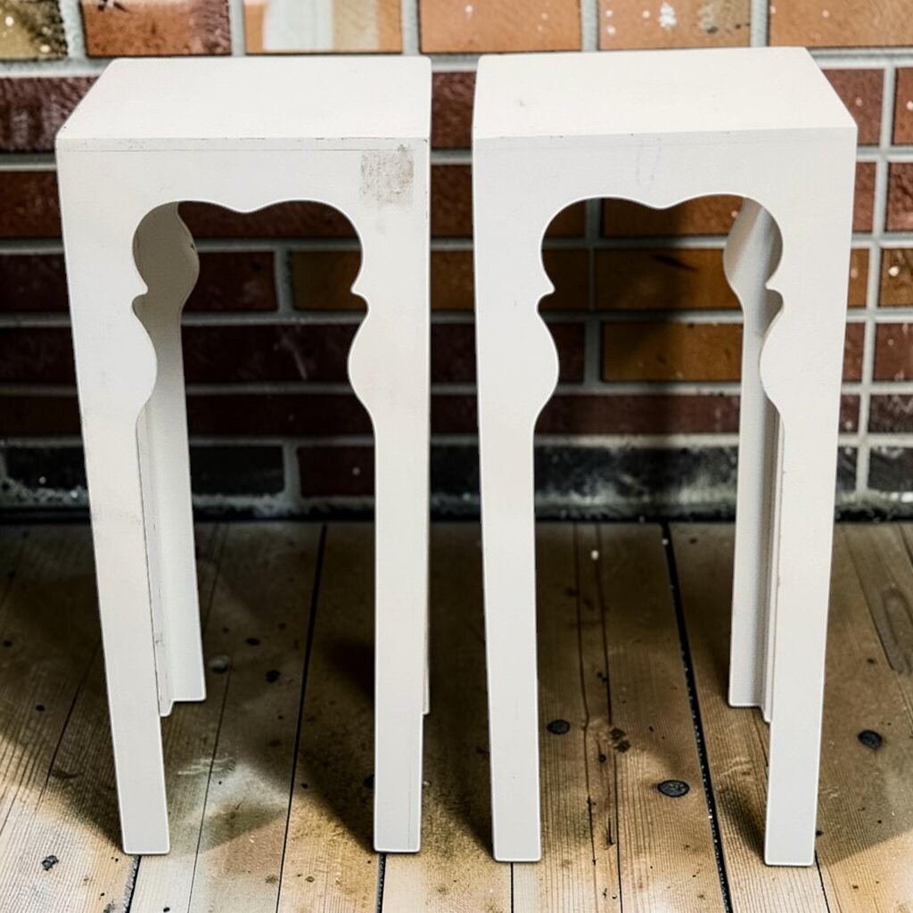 8088-8089 Whimsical Square Side #Table/ Plant Stand