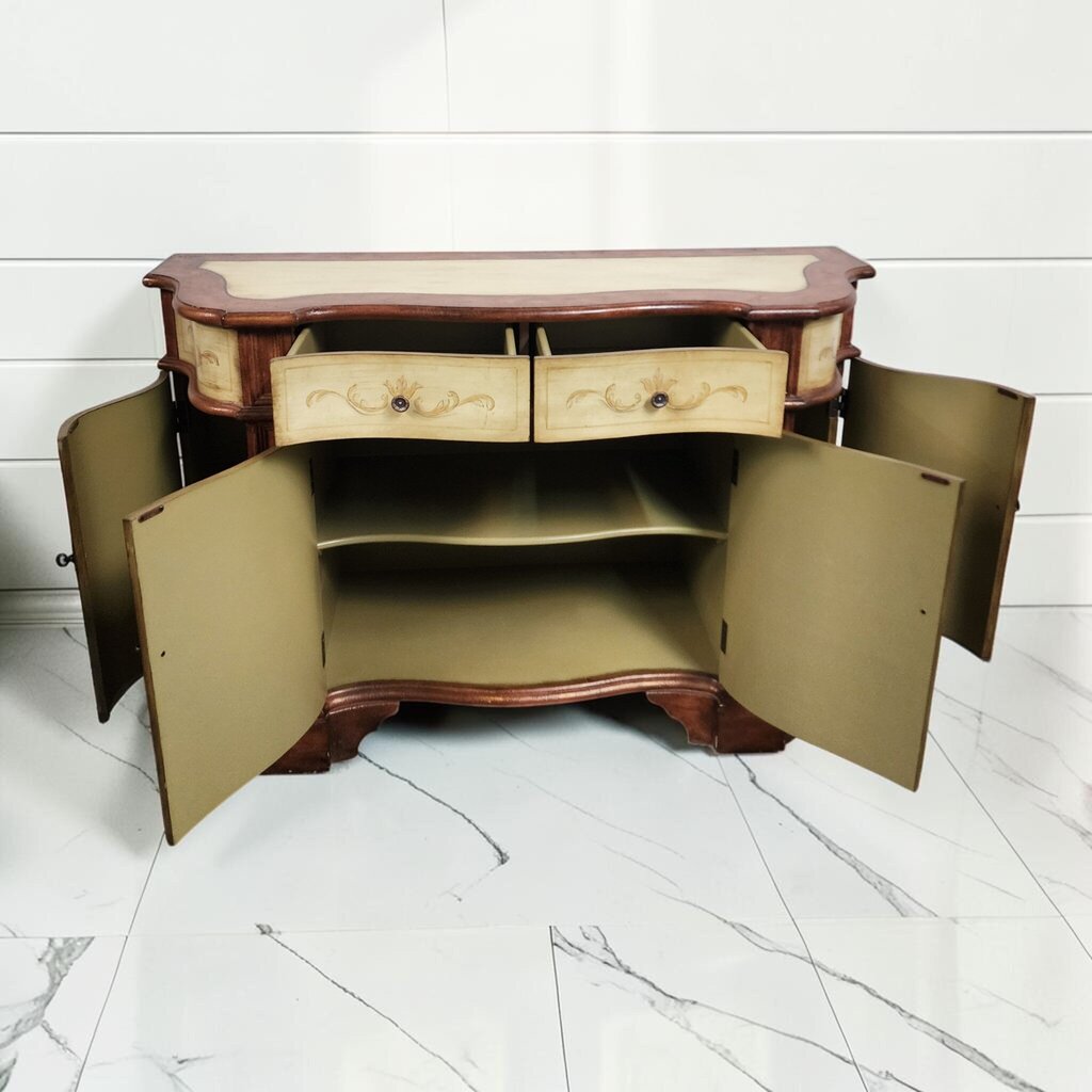 8092 Mediterranean Revival Two- Tone Serpentine #Buffet