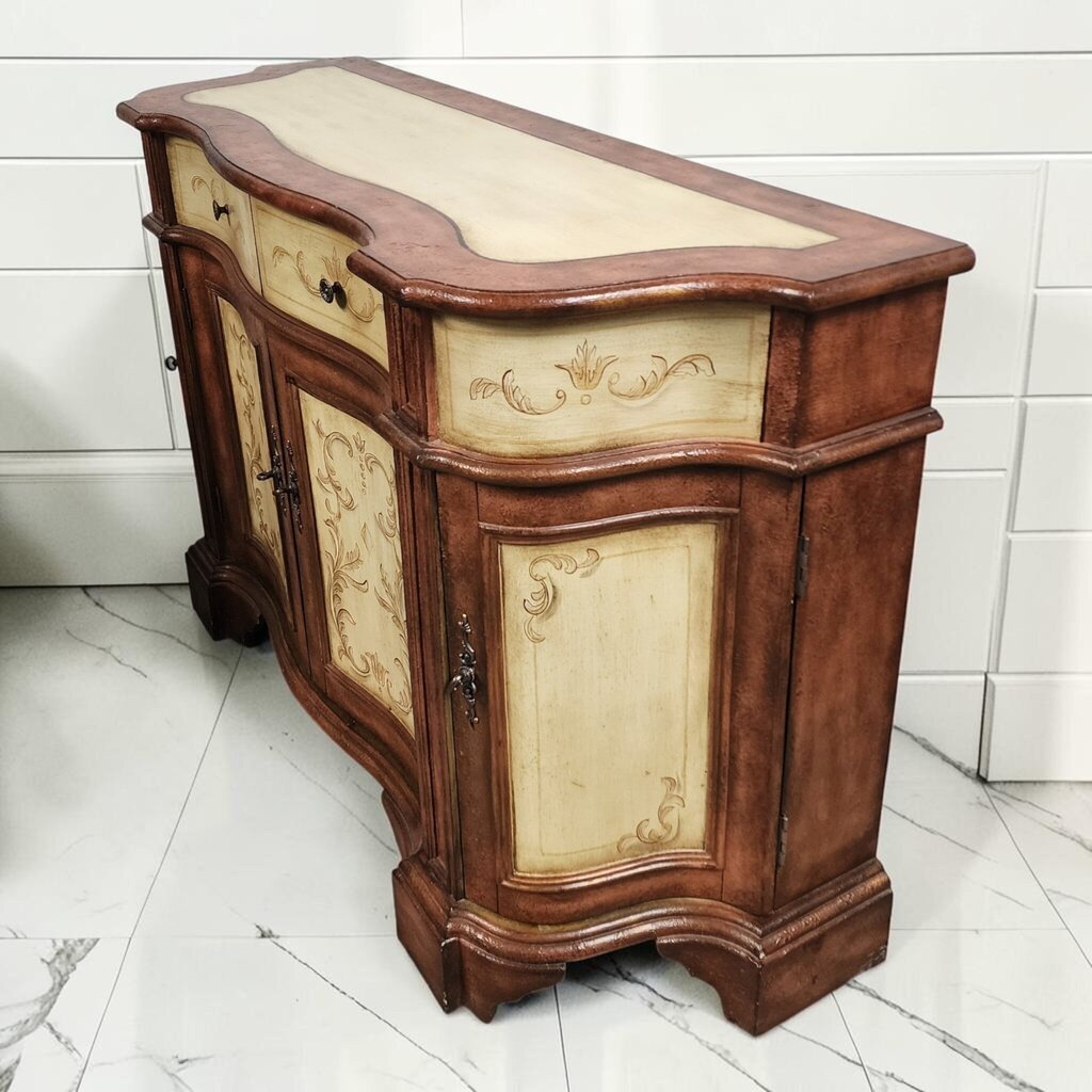 8092 Mediterranean Revival Two- Tone Serpentine #Buffet