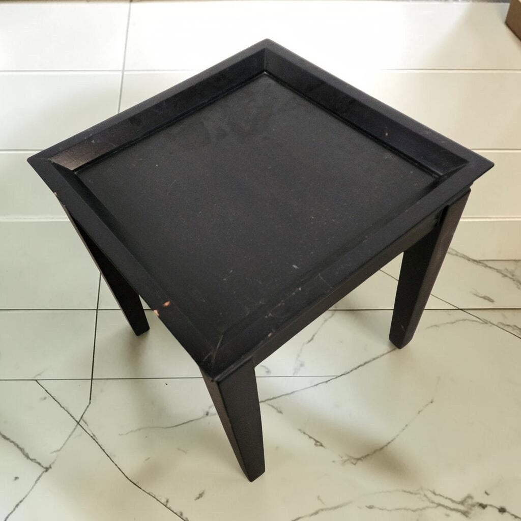 8102 Black Recessed Top Side #Table