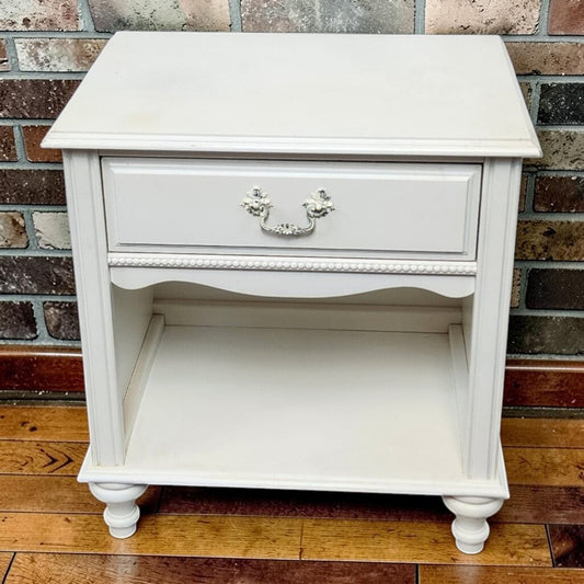 8130 Young America by Stanley Furniture White Nightstand