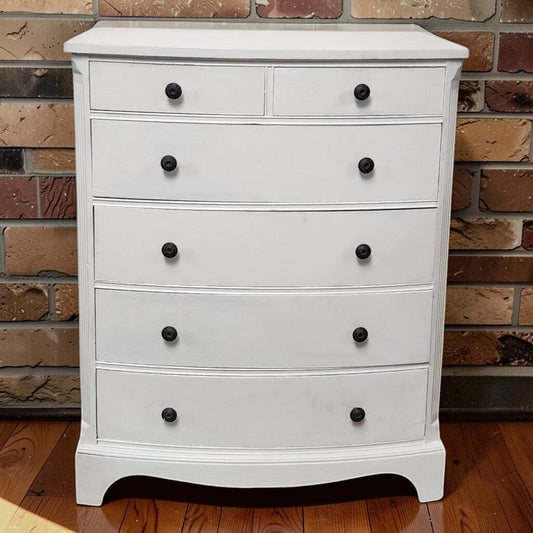 8169 White 6 Drawer Drexel #Chest