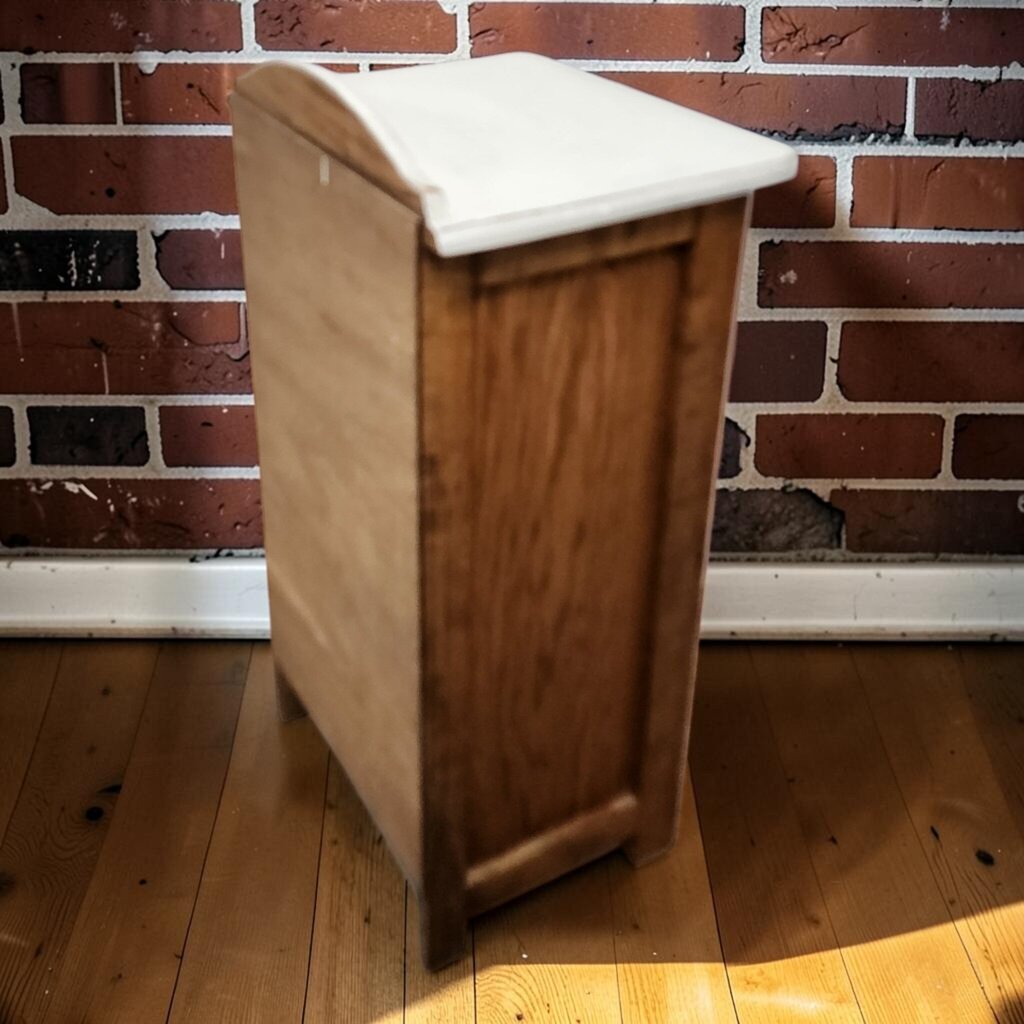 8171 Vintage Oak Pie #Safe with Porcelain Top ~ FURNITURE