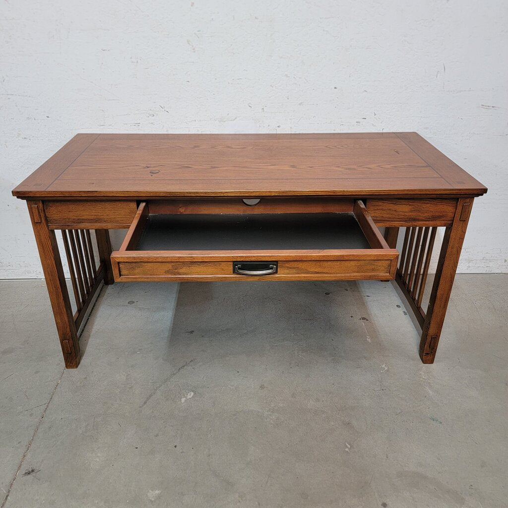 8189 Mission Style Oak Executive #Desk