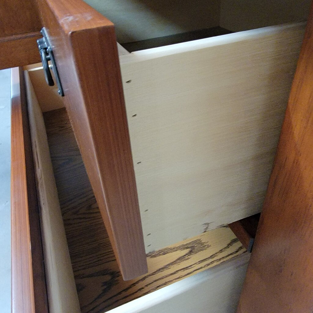 8193 Mission Style Oak #Dresser with Cabinet ~ FURNITURE