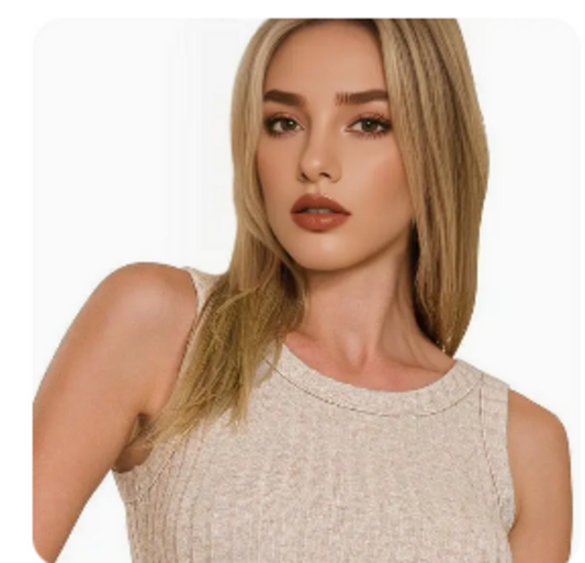 Ribbed Sleevless Crop Tank - Medium New * Apparel