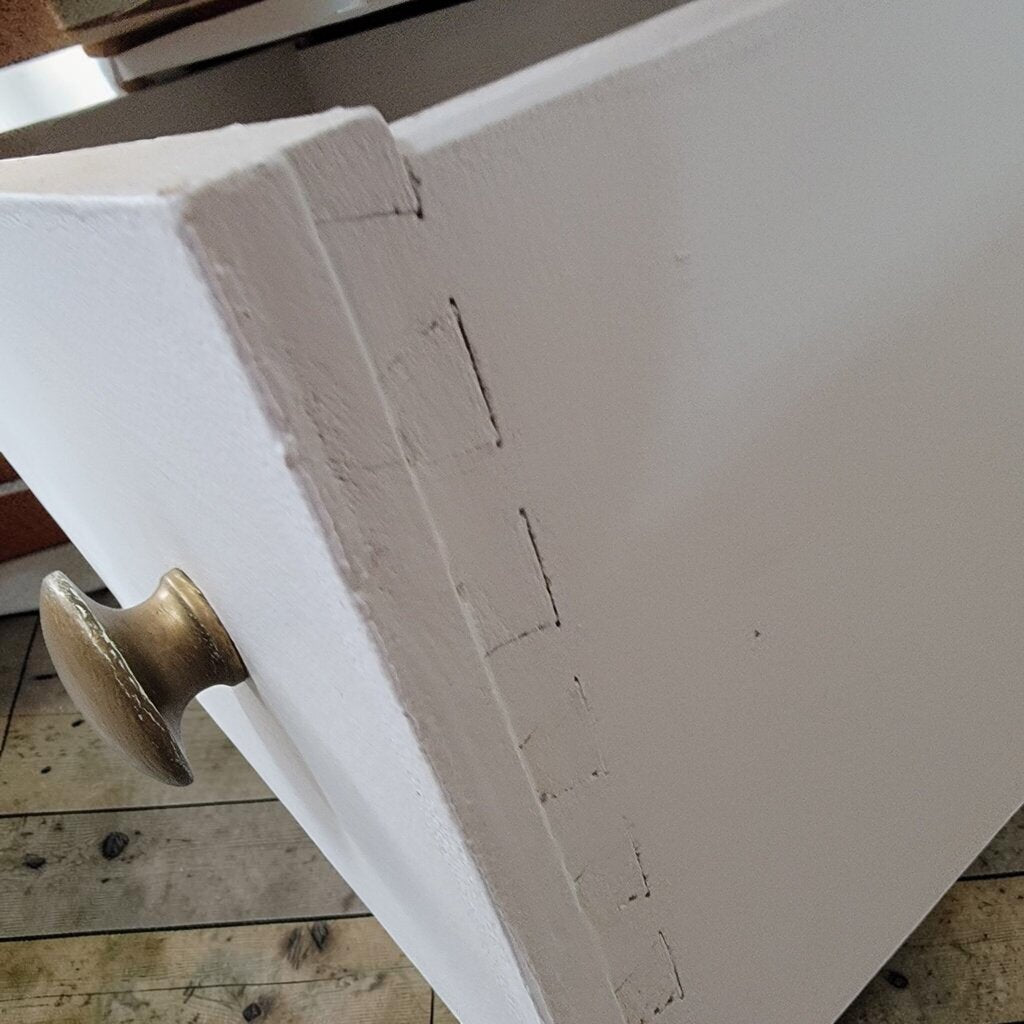 8056 White Painted Late Victorian Empire Revival #Dresser