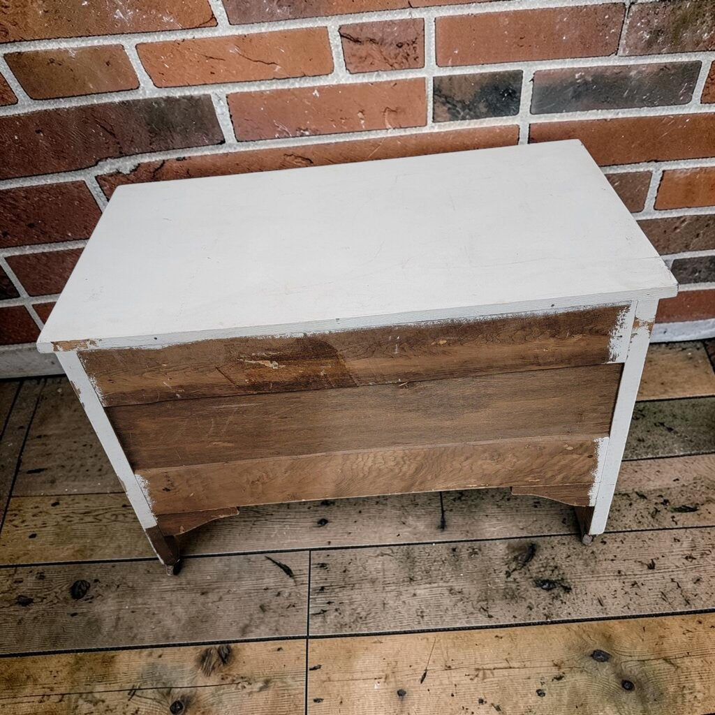 8056 White Painted Late Victorian Empire Revival #Dresser