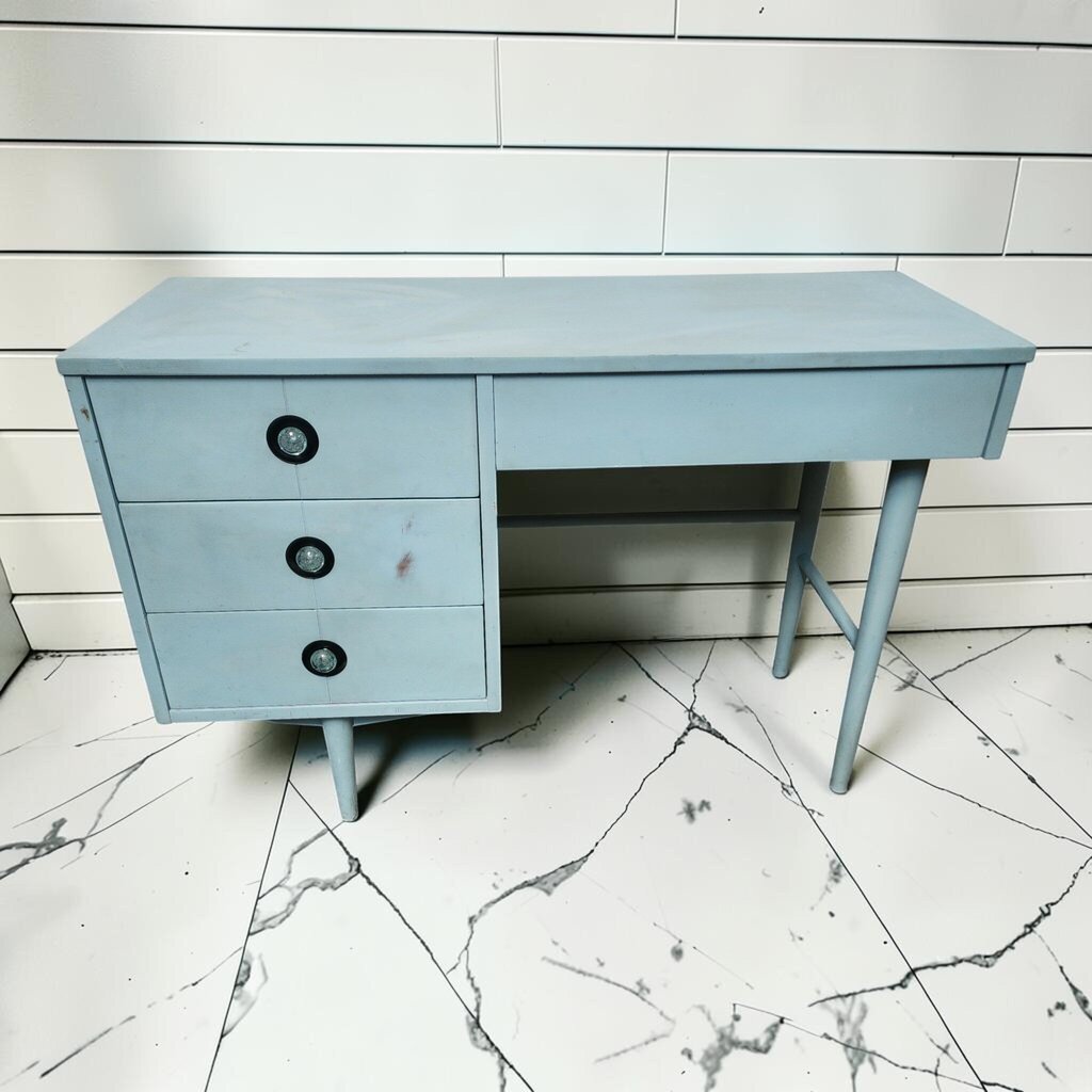 8210 Aqua Mid Century Desk
