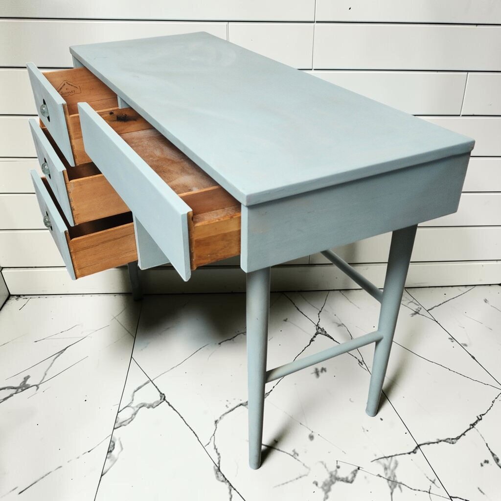 8210 Aqua Mid Century Desk