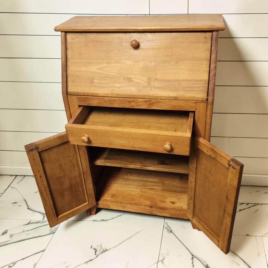 8213 Vintage Shaker-Style Slant-Front Secretary Desk