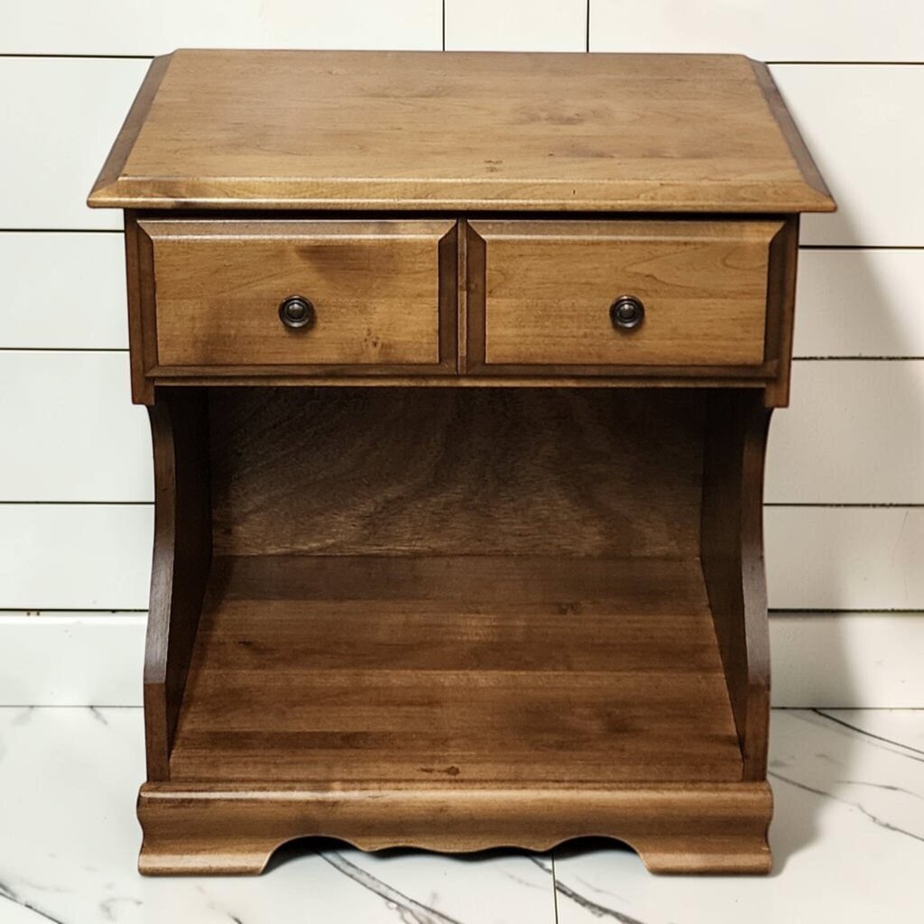 8219 Early American Maple Nightstand