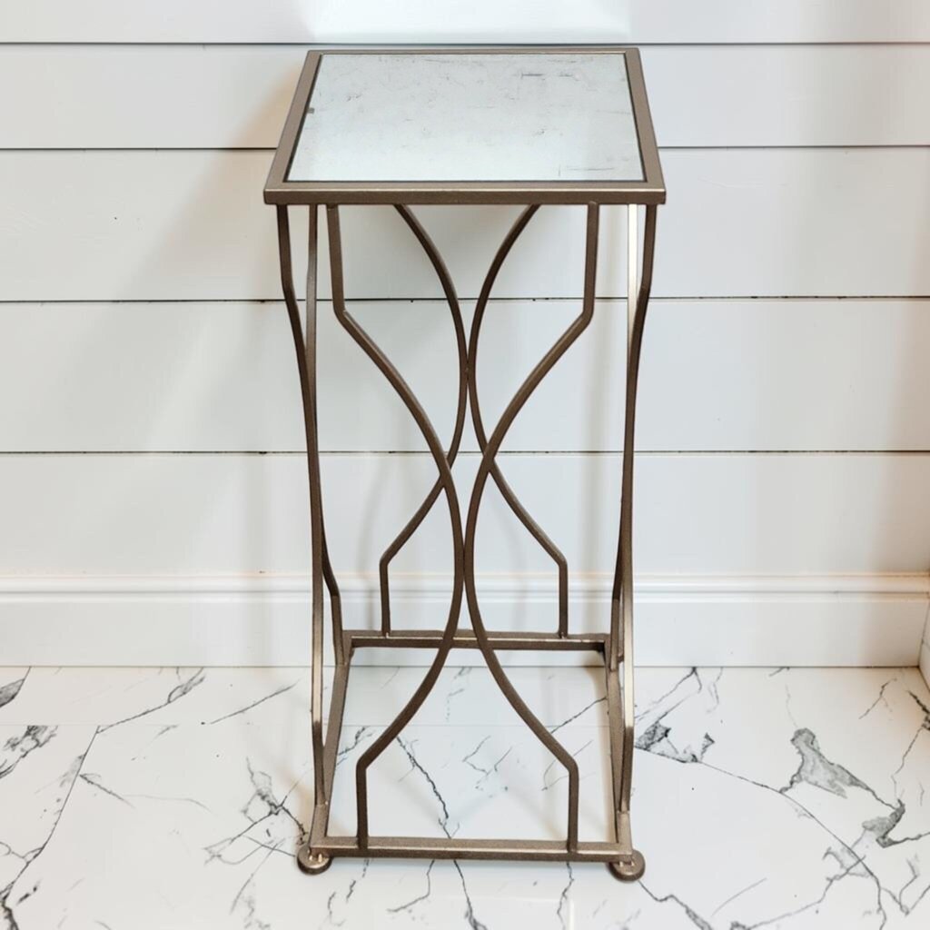 8234 Uttermost Alamosa Antique Gold Accent Table