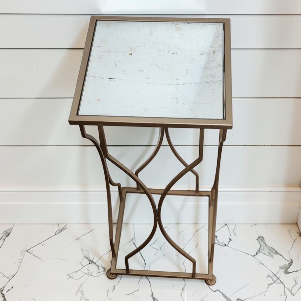 8234 Uttermost Alamosa Antique Gold Accent Table