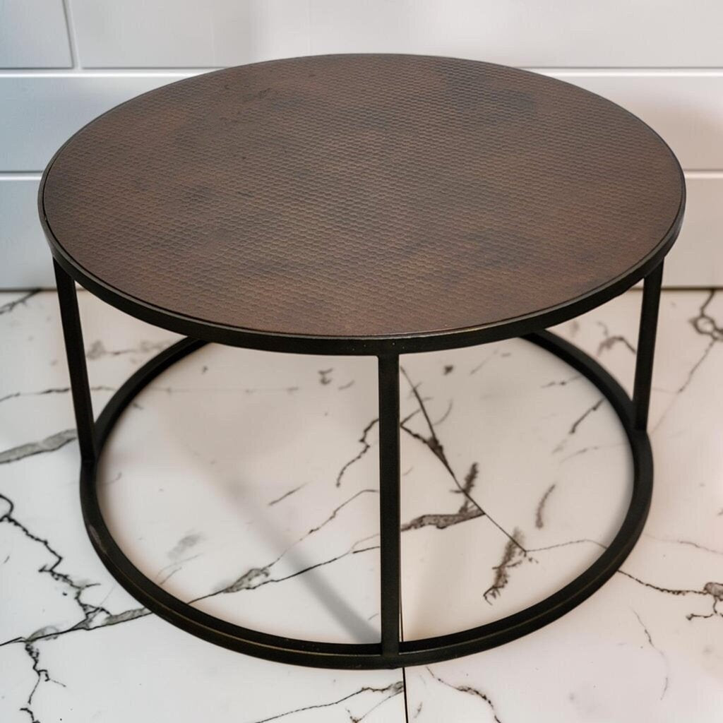 8242 Safavieh FOX Series Textured Round Coffee Table
