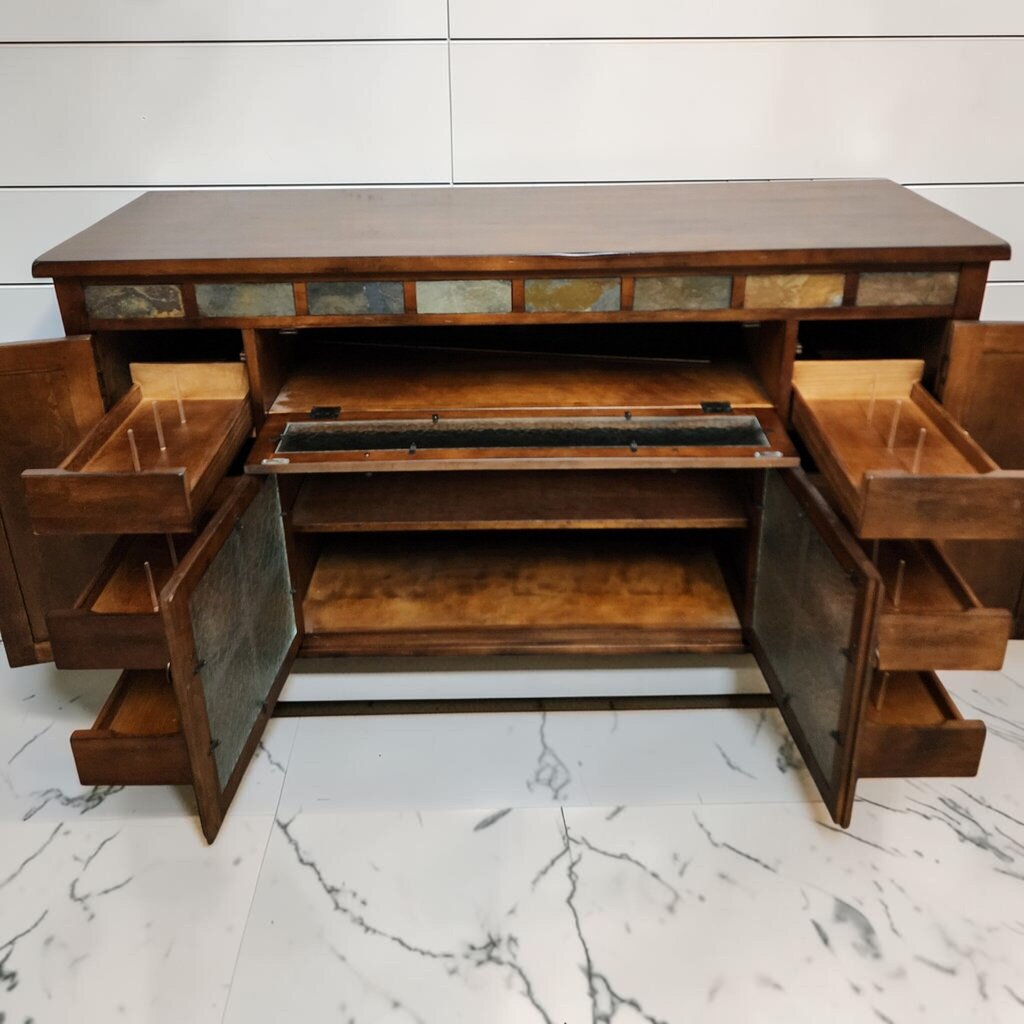 8246 Jofran Slate Inlay Server / Media Console