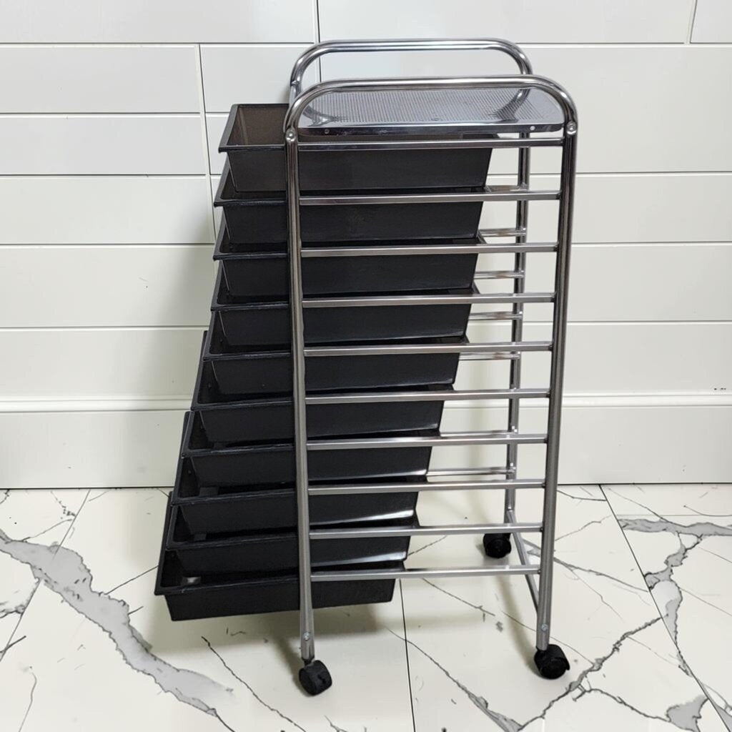 8282 10-Drawer Rolling Storage Cart ~ FURNITURE