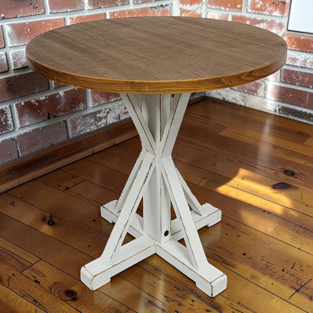 8285 Round Farmhouse Bistro Table