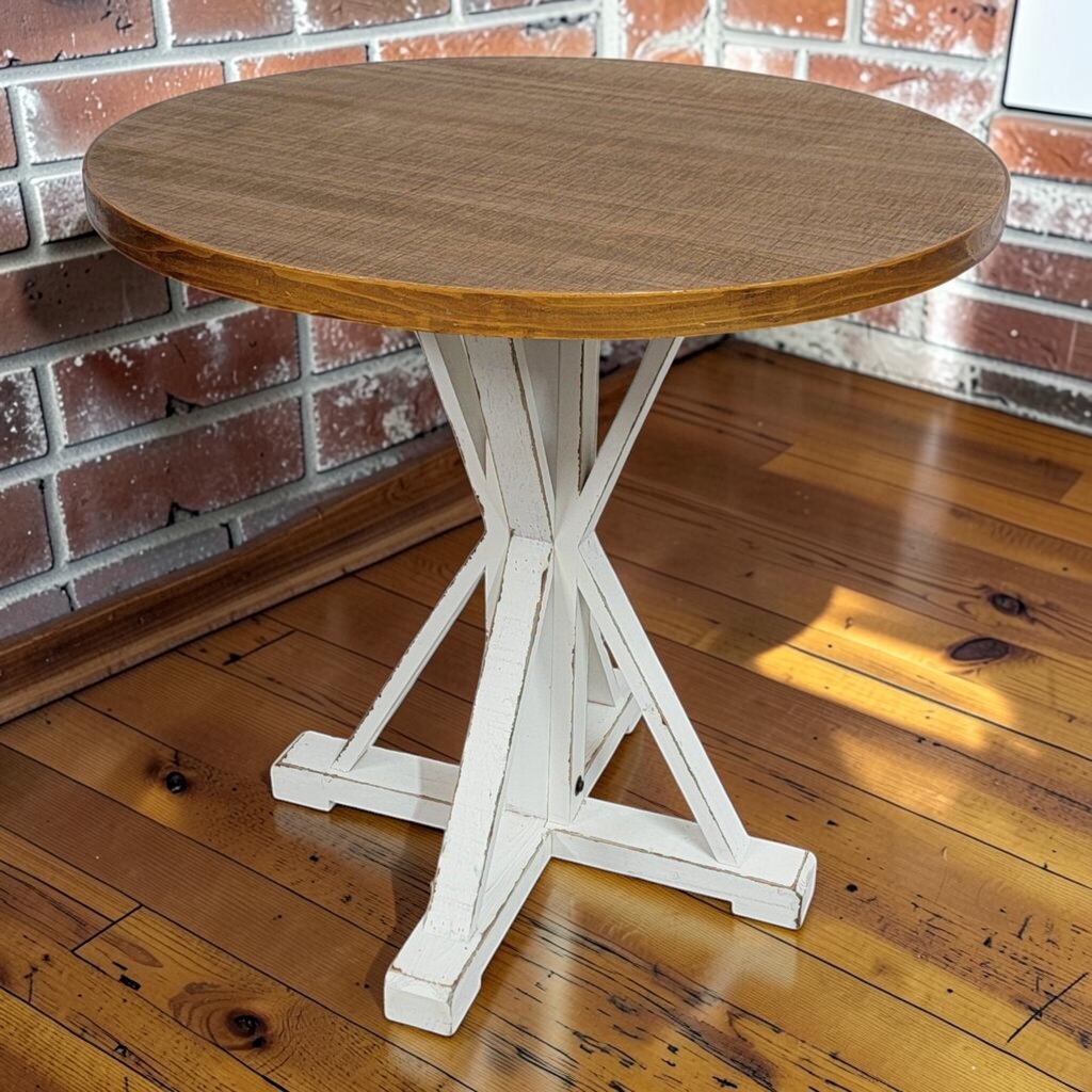 8285 Round Farmhouse Bistro Table