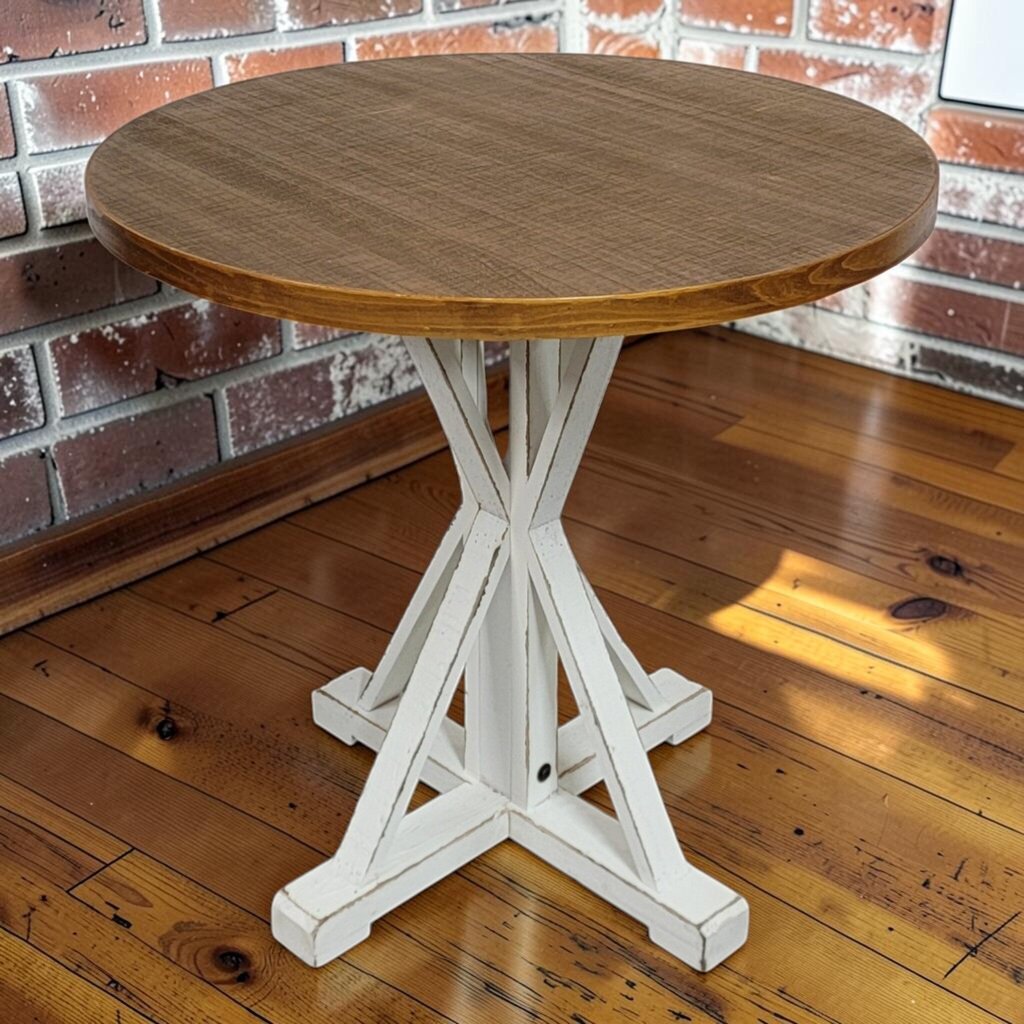 8285 Round Farmhouse Bistro Table