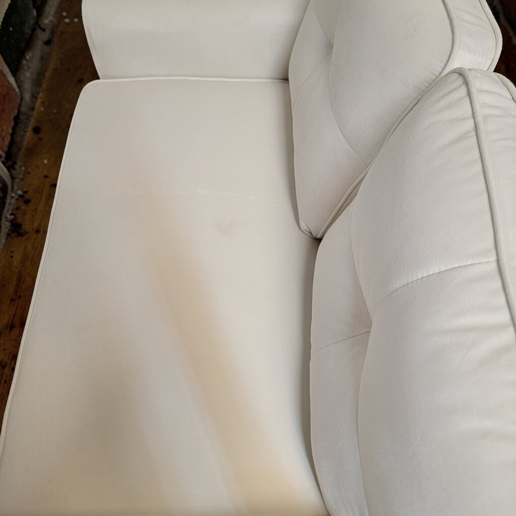 8301 Contemporary Cream Upholstered #Loveseat
