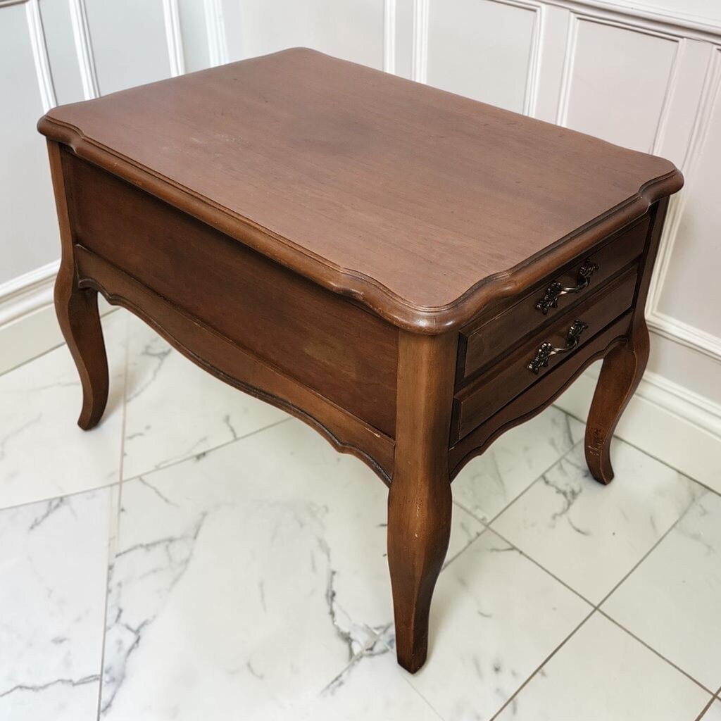 8318 Queen Anne Side Table with Drawer ~ FURNITURE