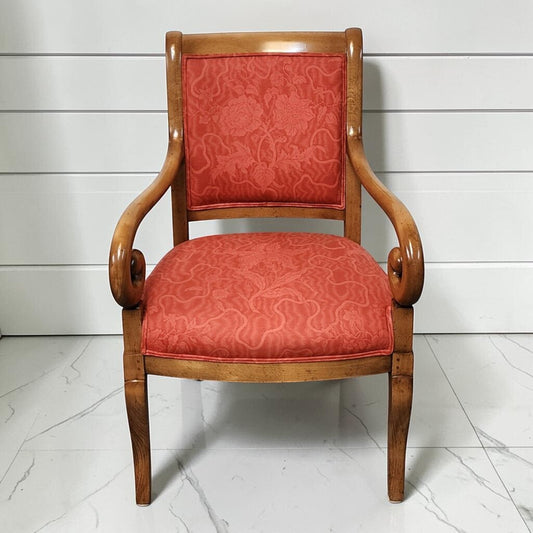 8323 Empire Style Scrolled Armchair Used ~ FURNITURE