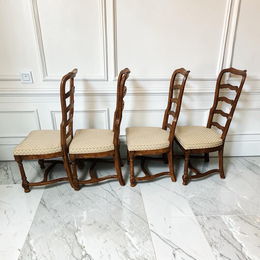 8329-8332 French Provincial Style Ladder Back Dining #Chair ~ FURNITURE