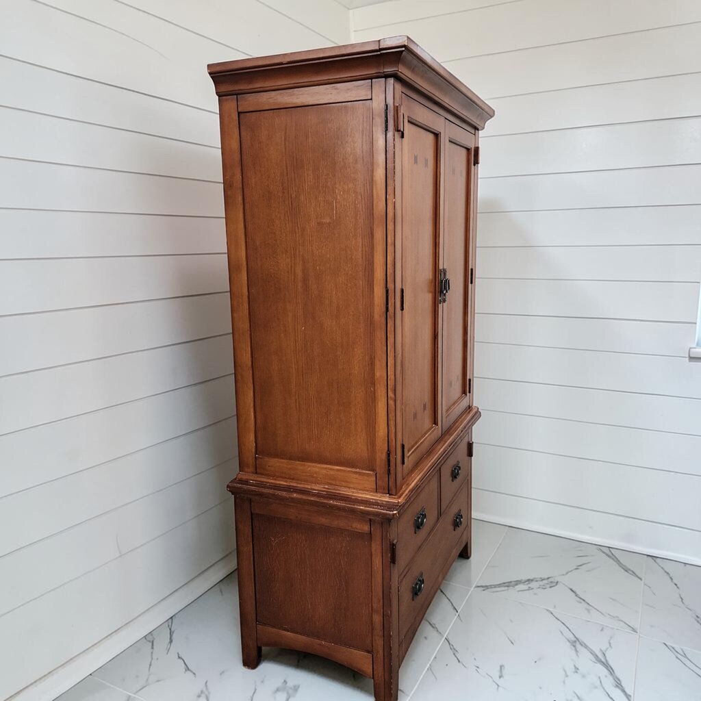8339 Oak Mission #Armoire ~ FURNITURE