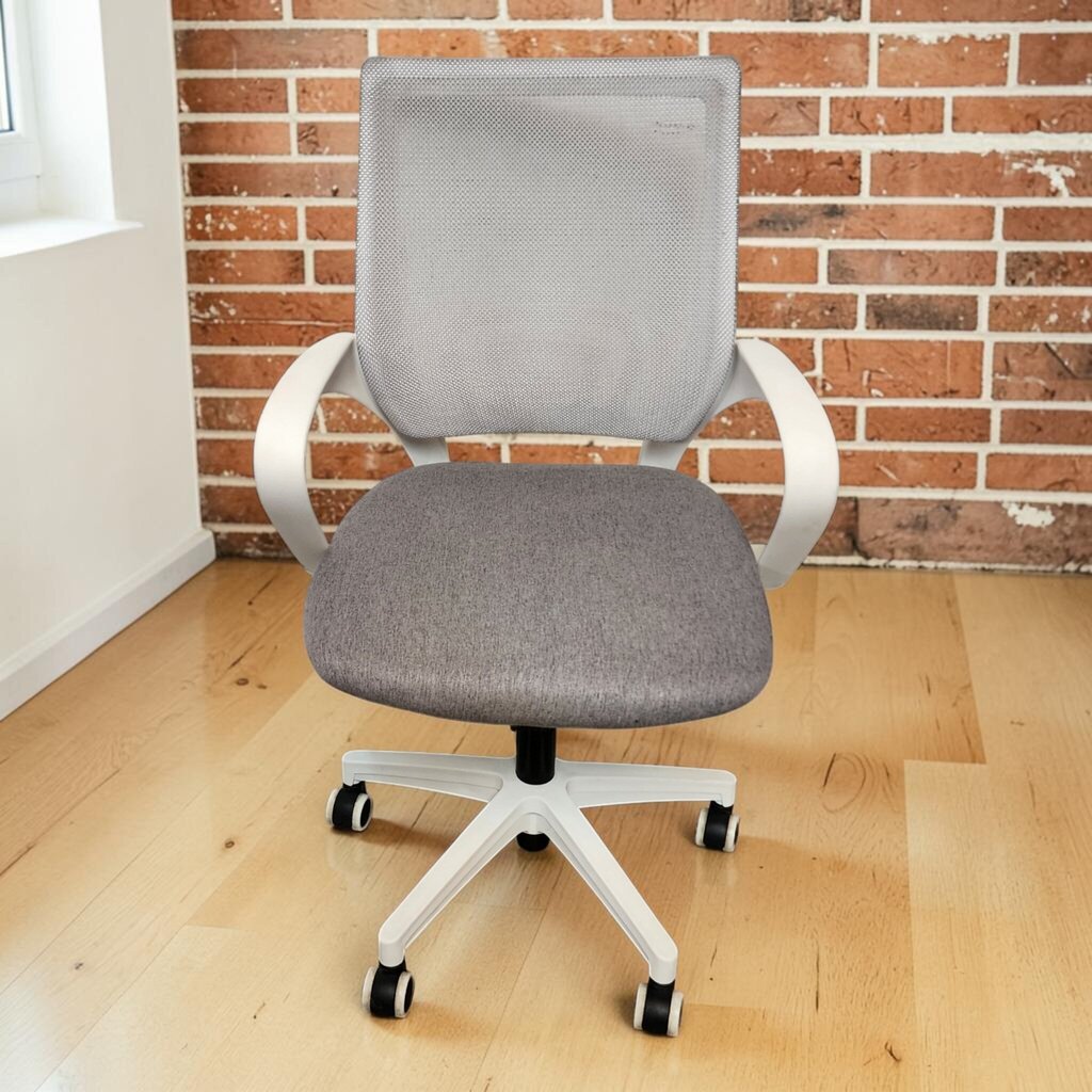 8351 White Frame Ergonomic Mesh Task #Chair