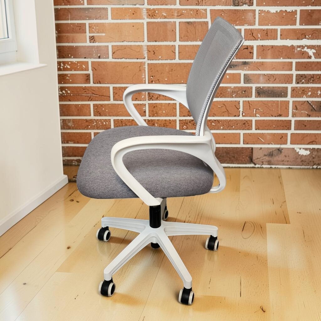 8351 White Frame Ergonomic Mesh Task #Chair