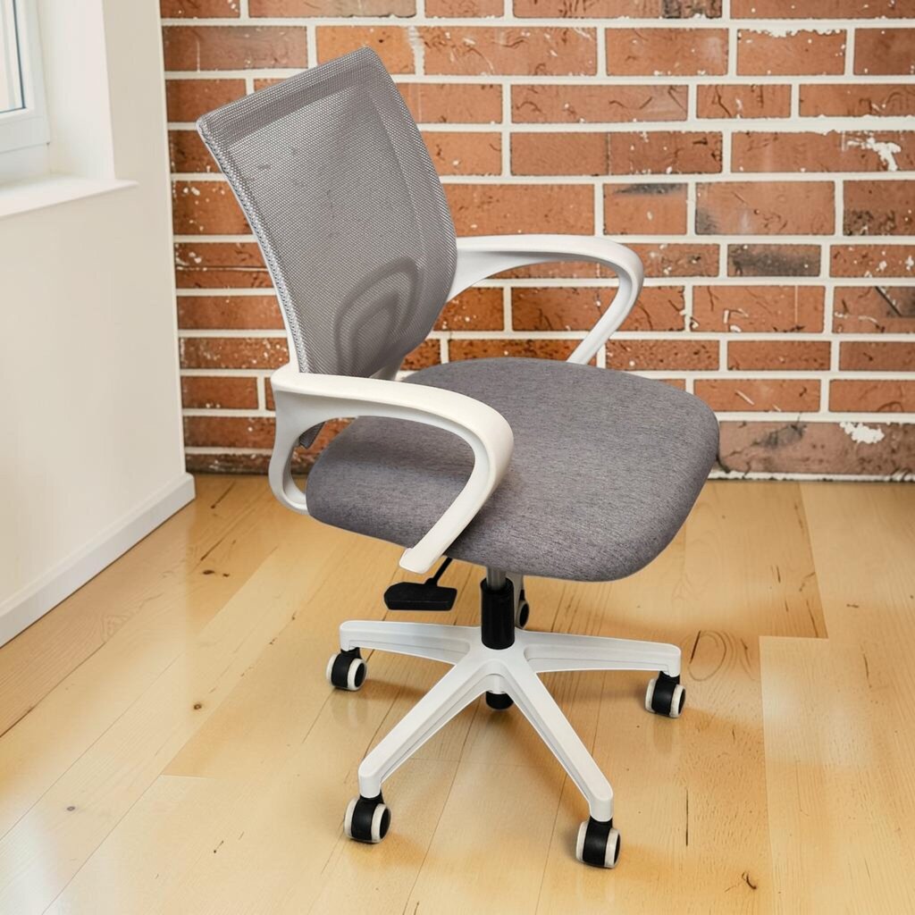 8351 White Frame Ergonomic Mesh Task #Chair