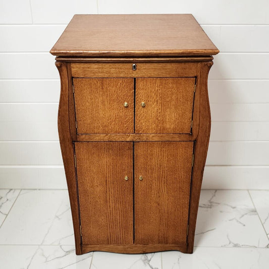 8352 Antique Quartersawn Oak Phonograph #Cabinet Used ~ FURNITURE