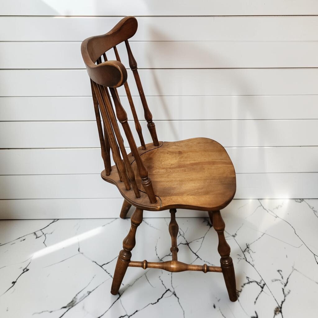 8359 Vintage Windsor Fan-Back Side #Chair ~ FURNITURE