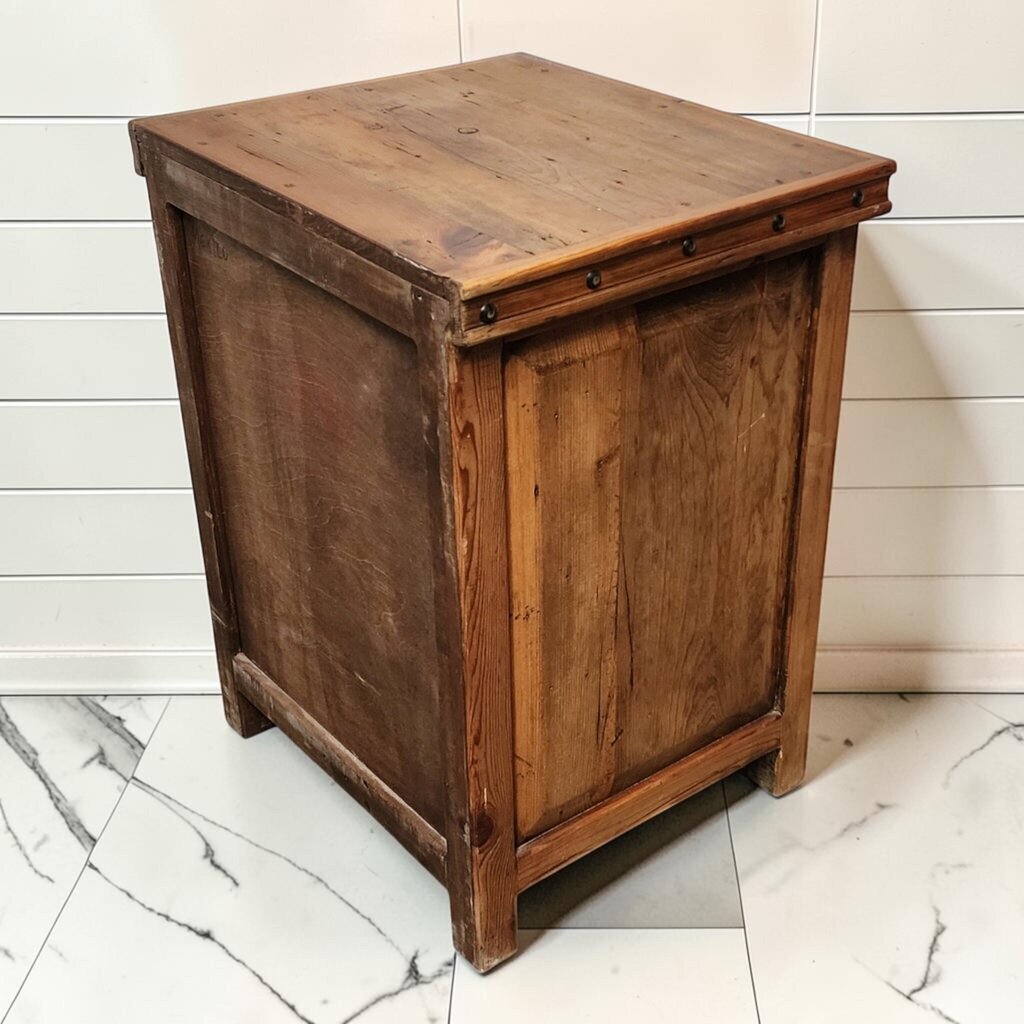 8366 Rustic Mexican Pine 3-Drawer Nightstand ~ FURNITURE
