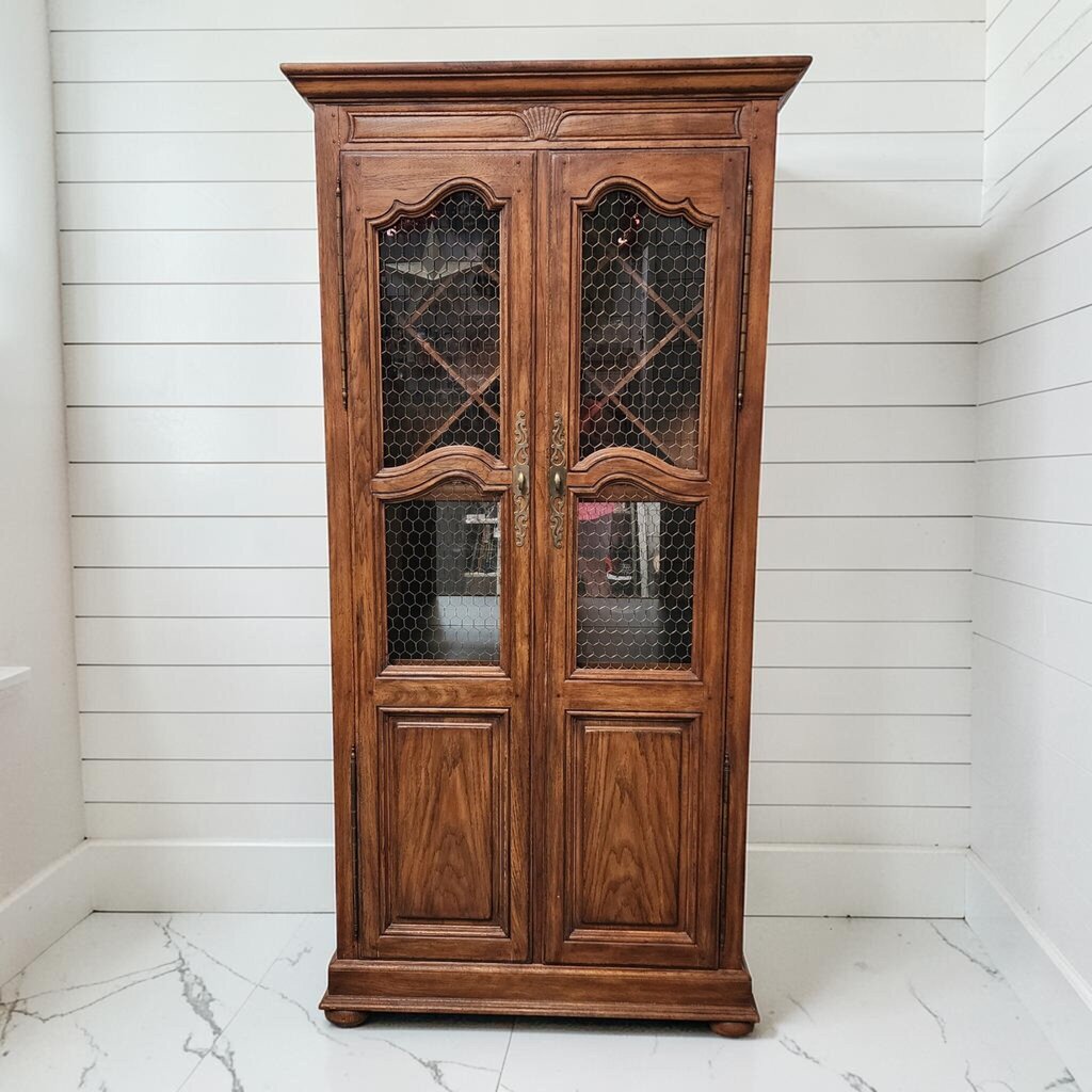 8371 Drexel Heritage French Country Wine and Bar #Armoire Used ~ FURNITURE