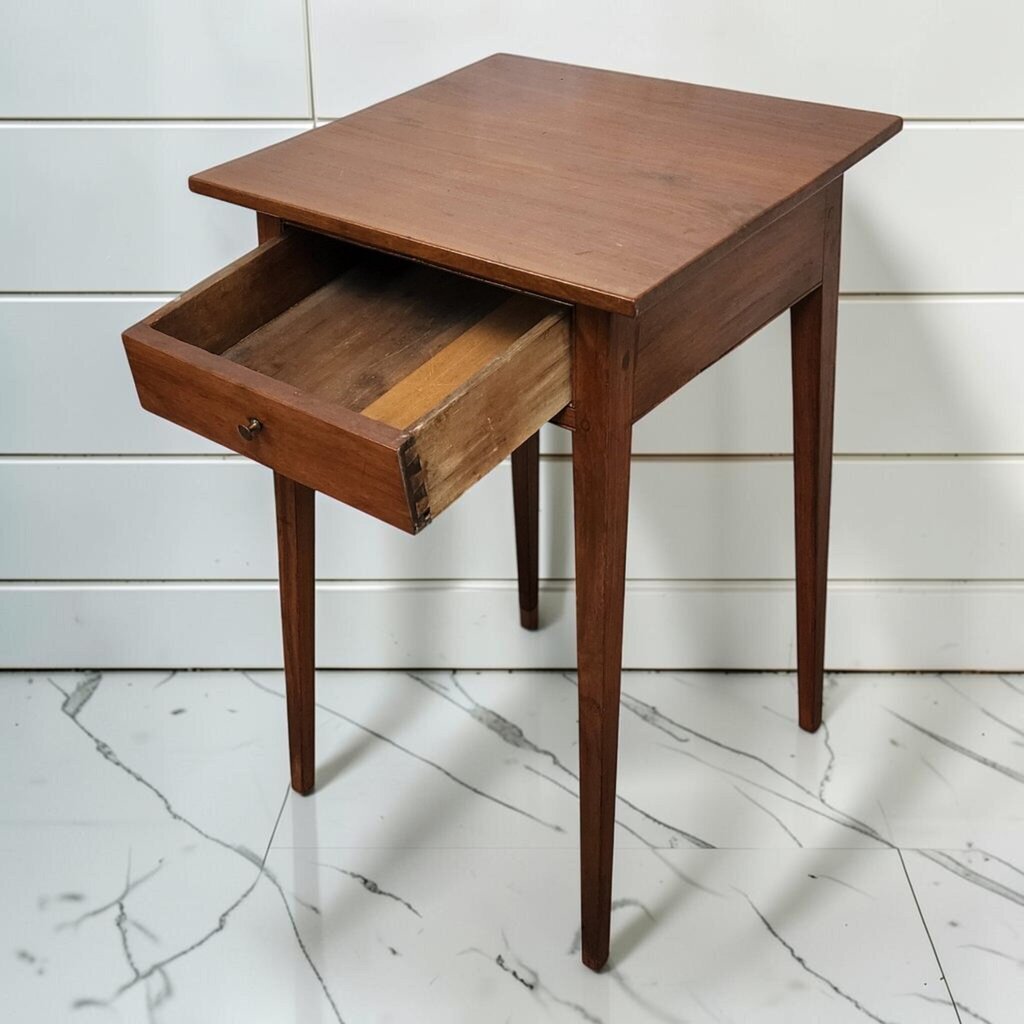 8377 Early 19th Century Federal One-Drawer Cherry #Stand ~ FURNITURE